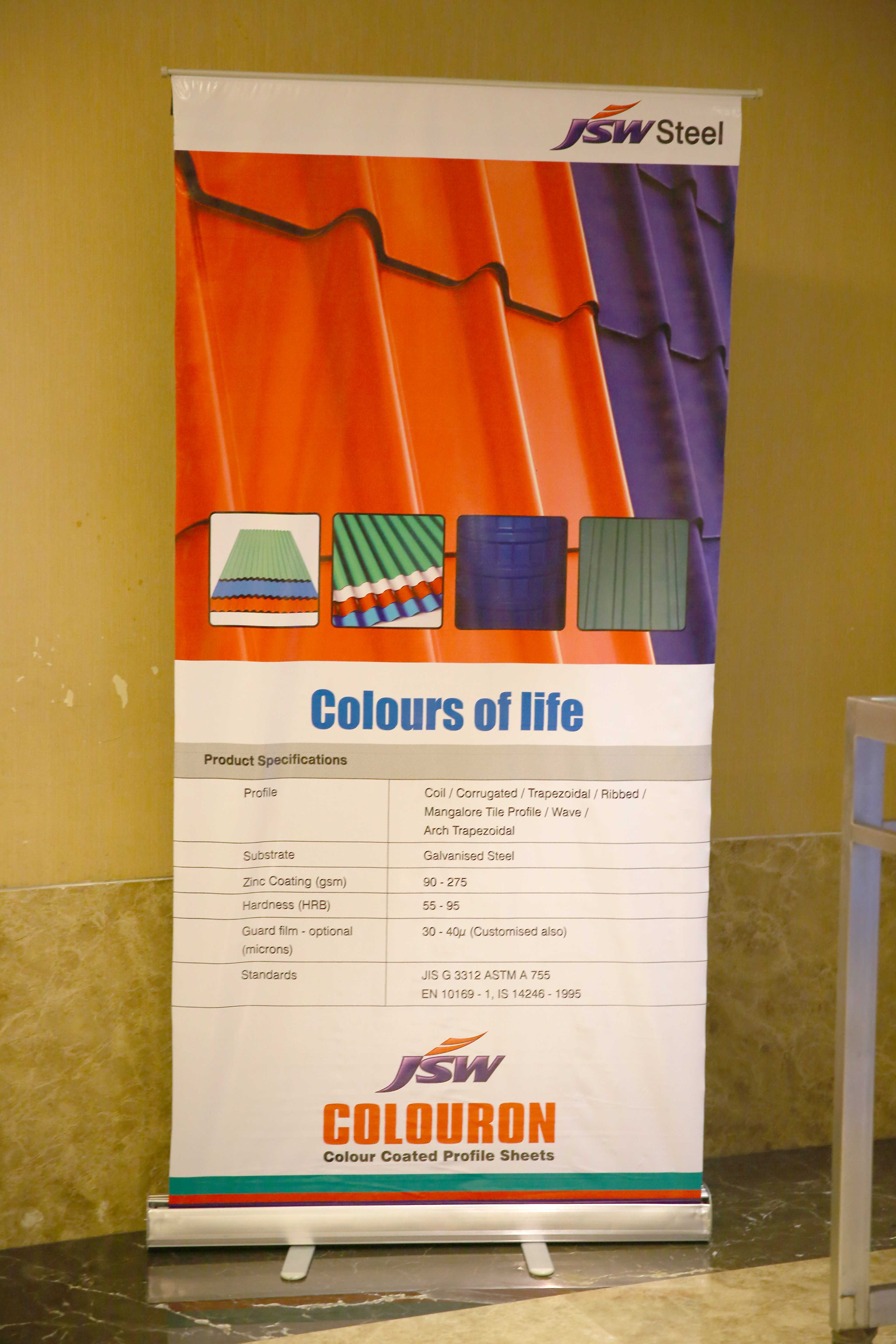 JSW Roofing Sheet Suppliers In Chennai